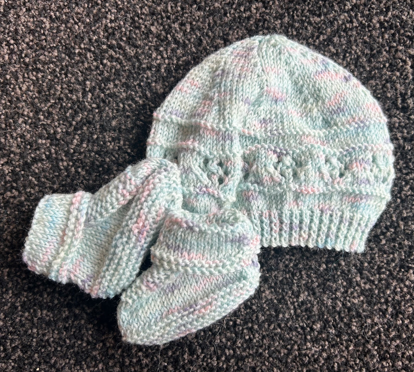 Merino Hat and Booties