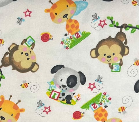 100% Cotton Flannel Fabric