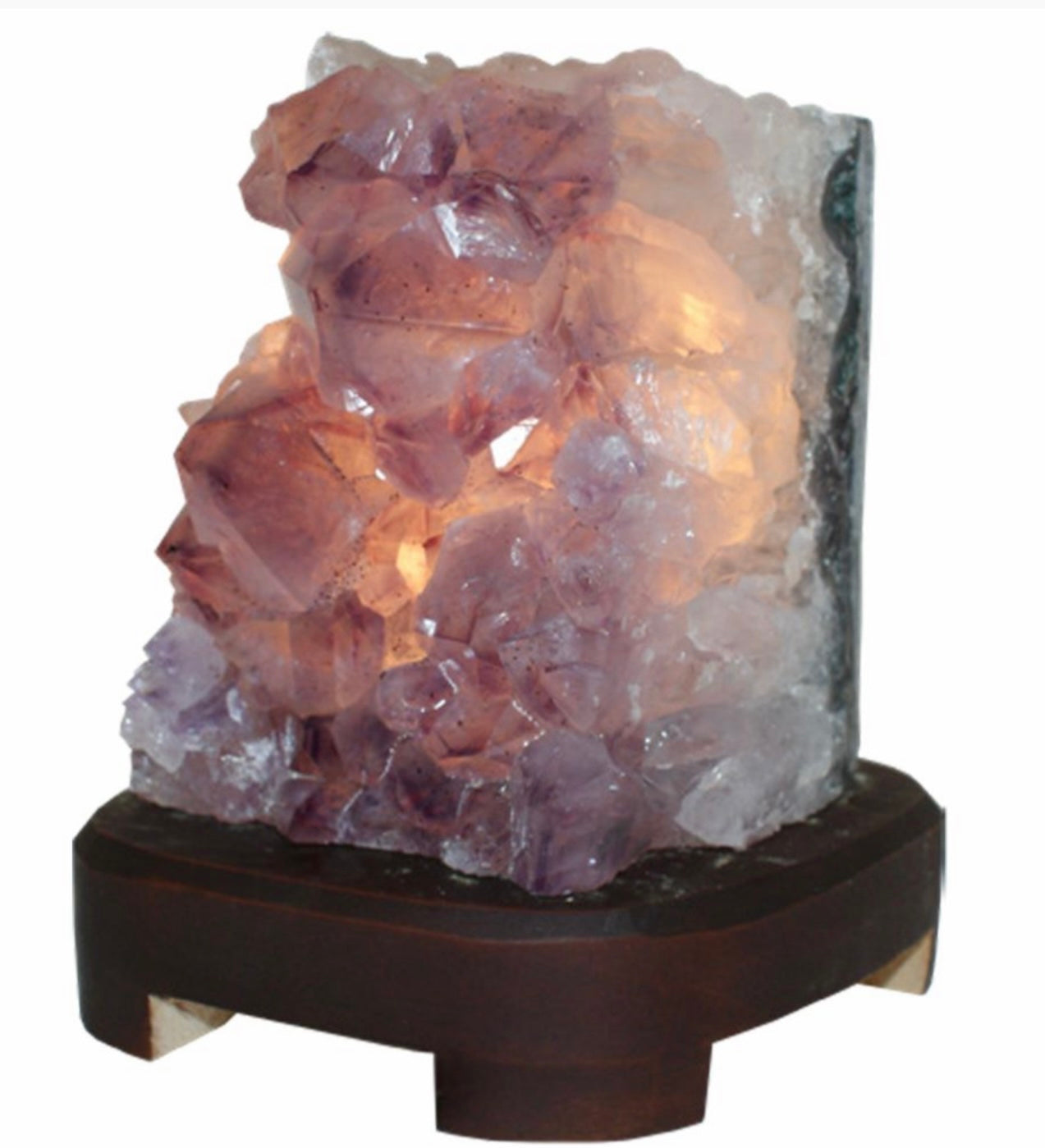 Amethyst Druse Lamp