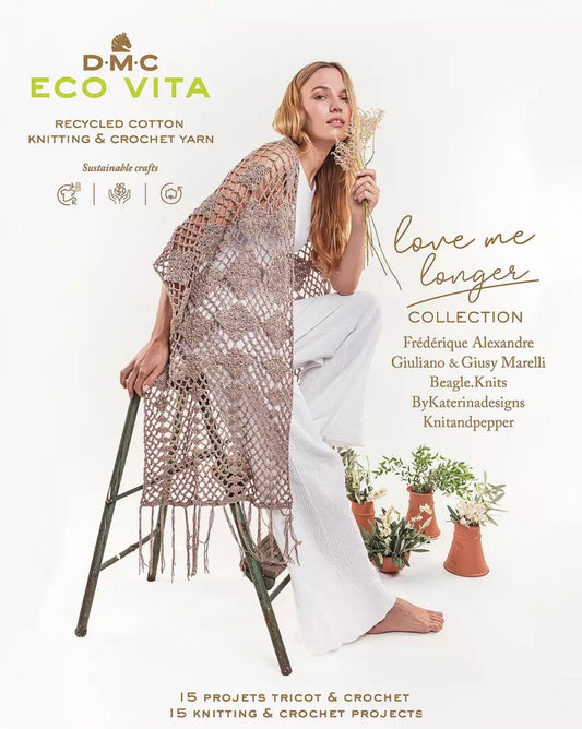 DMC Eco Vita Knitting and Crochet Pattern Book