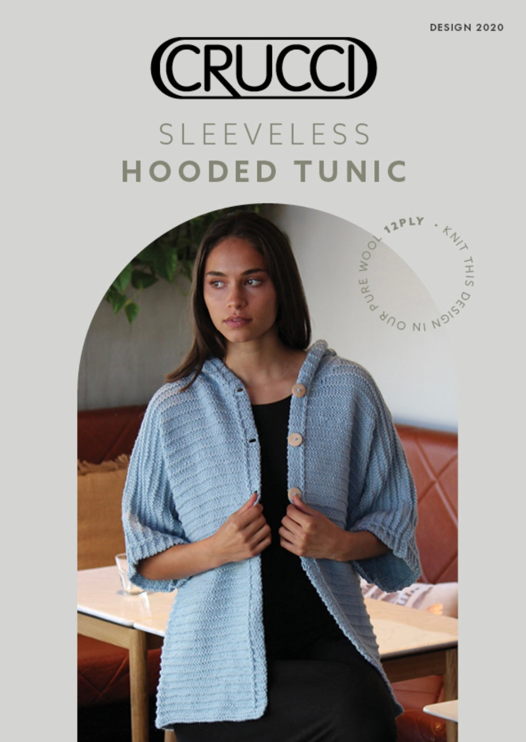 Sleeveless Hooded Tunic