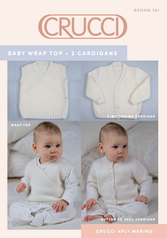 Baby Wrap Top/ Cardigan