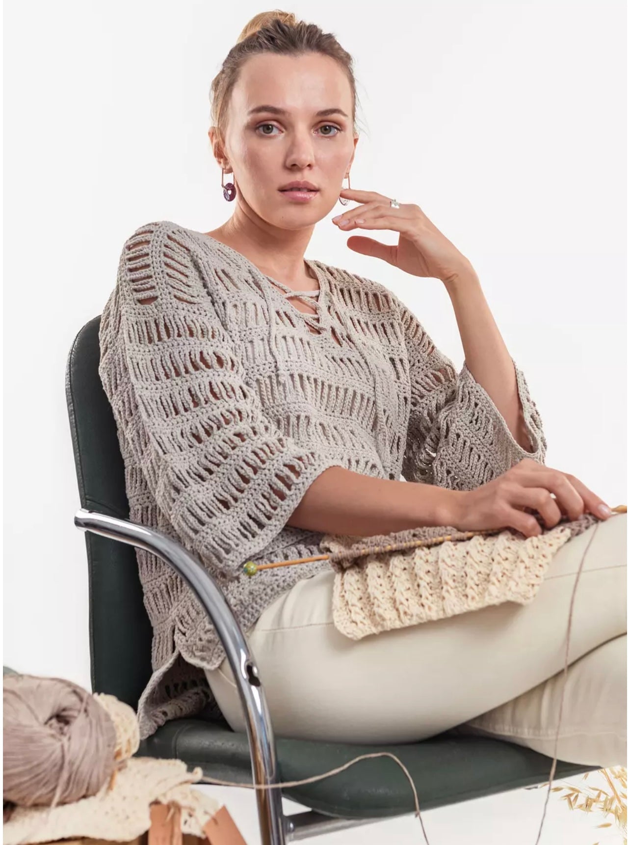 DMC Eco Vita Knitting and Crochet Pattern Book