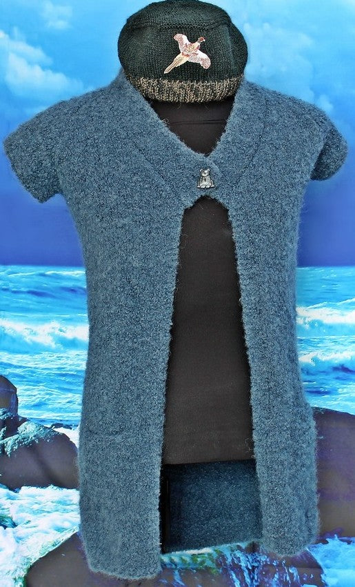 Alpaca Boucle Cardigan