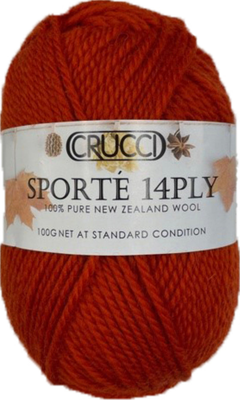 Crucci 4ply Soft 100% Pure Wool