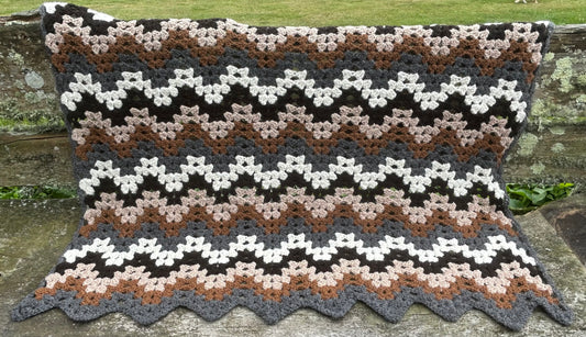 Crochet Alpaca Blanket