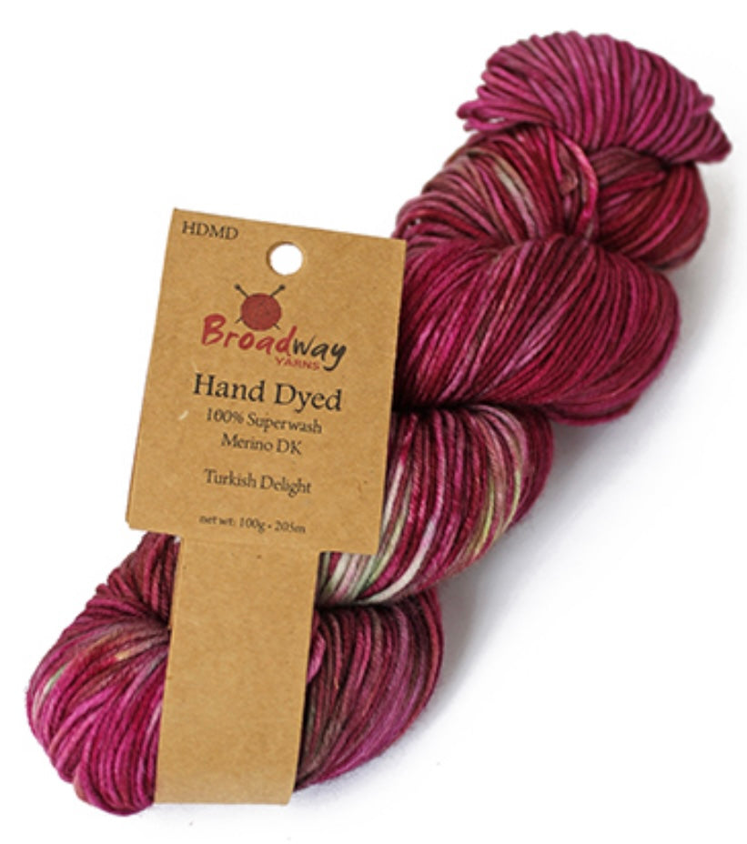 Broadway Yarns - Hand Dyed Merino