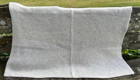 Soft Light Alpaca Blanket