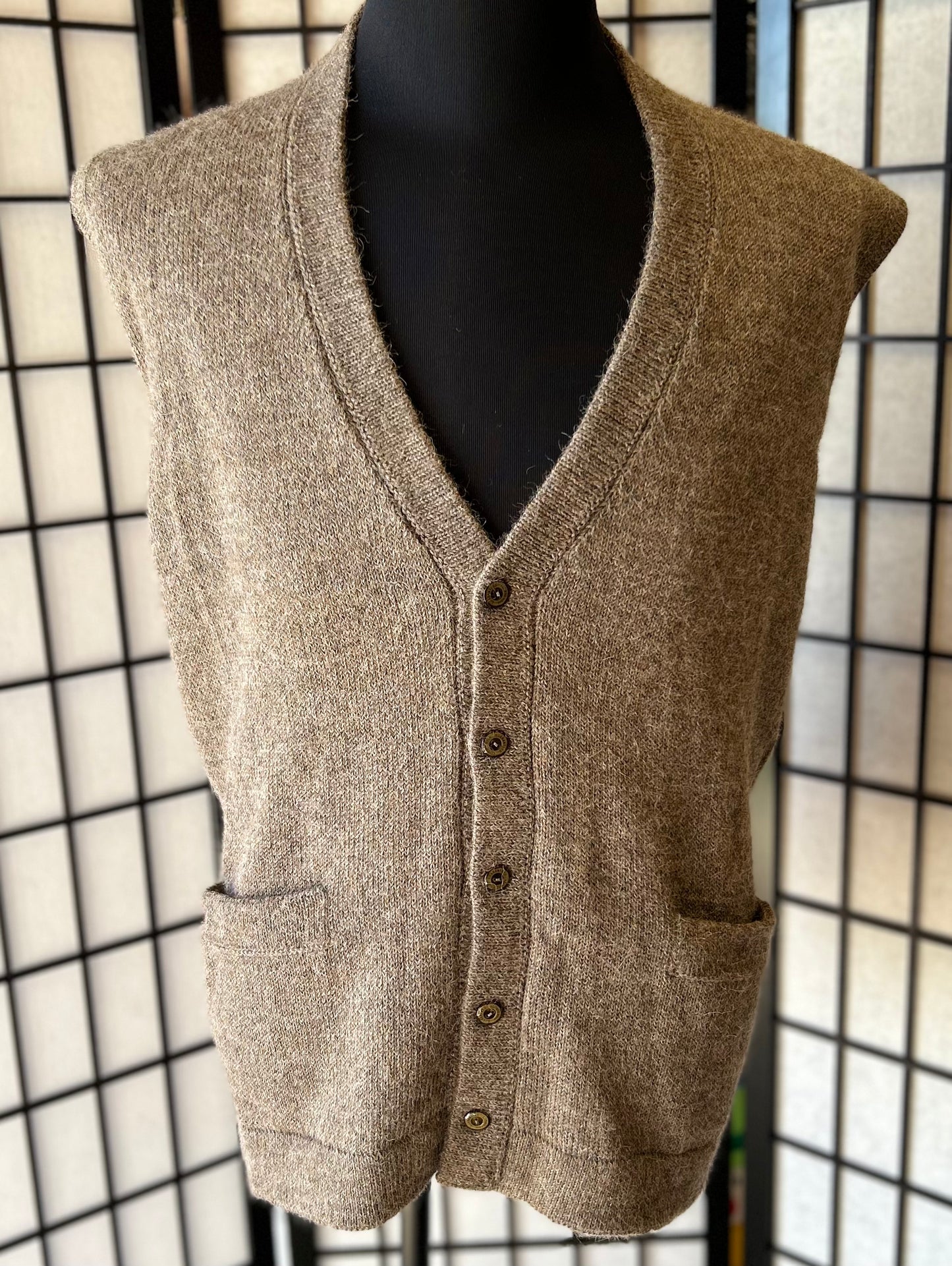 Sleeveless Cardigan